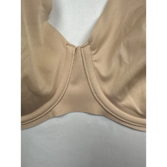 $76 NWT Wacoal Sleek Standard Ultimate Comfort Smoothing Bra Nude Size 32G New - Picture 2 of 13